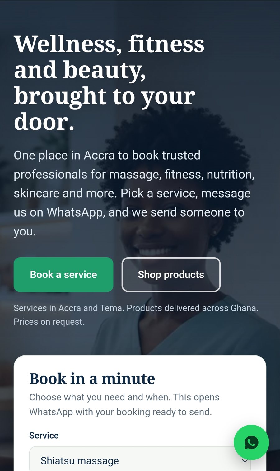 MOZLYT wellness platform, built by Lytmoz, shown on a phone